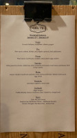 The Grove Restaurant & Pub menu