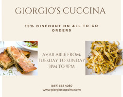 Giorgio's Cuccina food