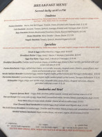 Fusion Grill menu