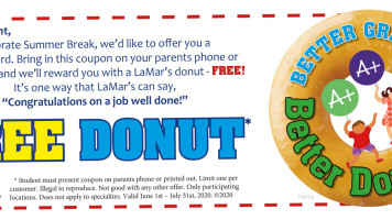 Lamar's Donuts And Coffee food