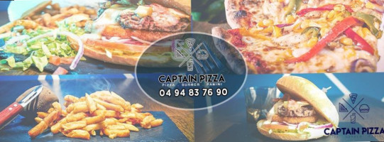 Captain Pizza food