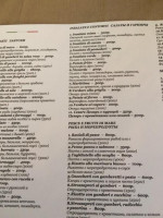 Cucina Casu menu