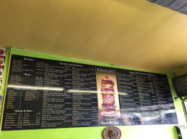 Rinaldi's Of Redondo menu