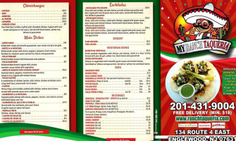 My Ranch Taqueria menu