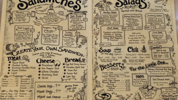 The Yellow Deli menu