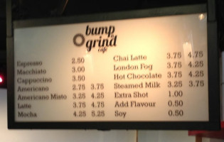 Bump N Grind Cafe inside