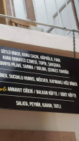 Tamam Meyhane menu