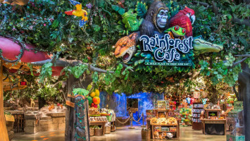 Rainforest Cafe Ontario Mills food