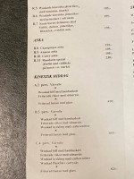 Mandarin Garden menu