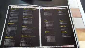 Pizzeria Valentine menu