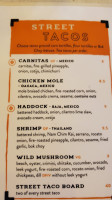 Tribe Street Kitchen menu