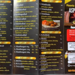Aspentos Pizzeria Restaurang Meny