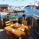 Holmbom's Ark Fotö Hamncafé Mat