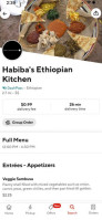 Habiba's Ethiopian Kitchen food