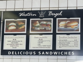 Western Bagel food