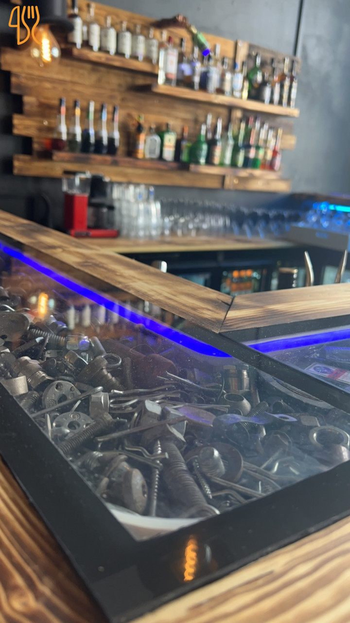 Bourbon Burgers, Cigars Lounge Mat