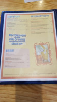 J. Christopher's menu