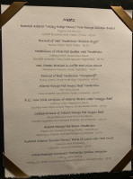 Post Dining Room Lake Louise menu