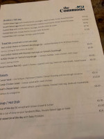 The Commons At Moli menu