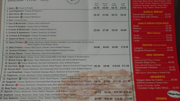 Pizza Plaza menu