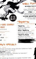 Nudoru Ramen Bar menu