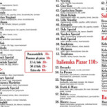 Vansbro Restaurang Meny