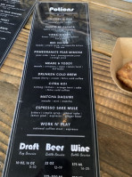 Brew menu