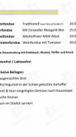 Gärtästübli menu