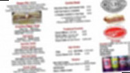 Mo's Deli and Catering menu