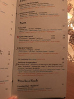 Saratz menu