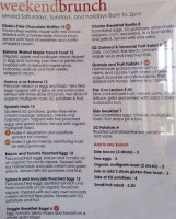 Stomping Grounds Cafe Bistro menu