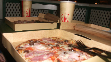 Colonel Hathi's Pizza Outpost food