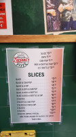 Luciani's Pizza menu