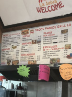 Mariscos La Jaiva menu