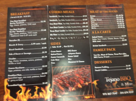 Tejano Bbq And More menu