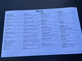 Sasa menu