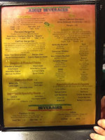 El Camino menu