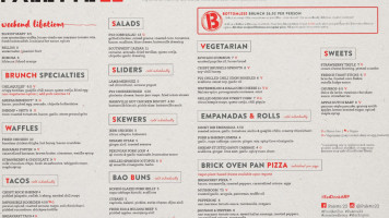 Palette 22 menu