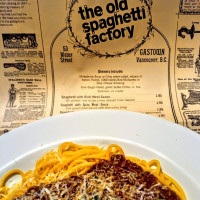 The Old Spaghetti Factory food