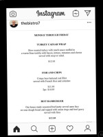 The Bistro food