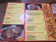 Asia Wok menu