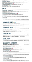 Ela! Greek Taverna menu