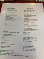 Graybill menu