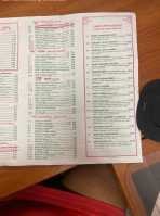 Hunan Hut menu