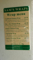 Sam's Wraps food