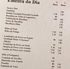 O Gato menu