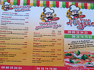 Pizzas D'ulysse menu