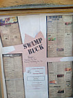 The Swamp Buck Restaurant menu