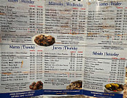 Quisqueyas menu