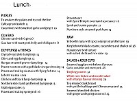 Spice Temple menu